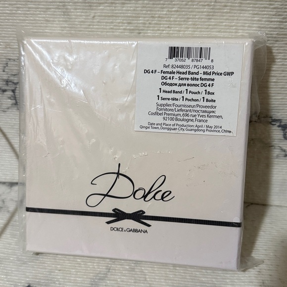 Dolce & Gabbana Beauty Flower Ribbon Headband With Box & Dustbag - Picture 8 of 9